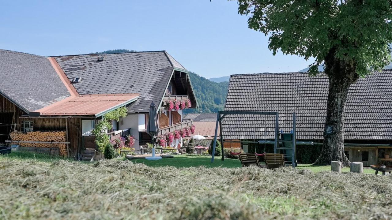 Archehof Eislbauer - Bauernhof Fuer Die Seele! Villa Sankt Gilgen Exterior foto