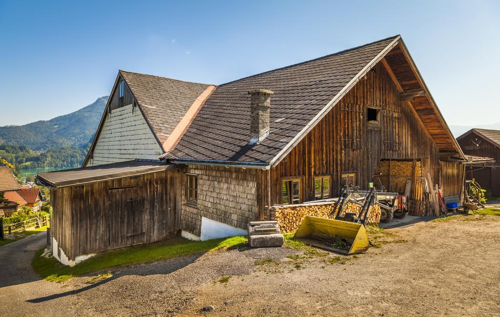 Archehof Eislbauer - Bauernhof Fuer Die Seele! Villa Sankt Gilgen Exterior foto